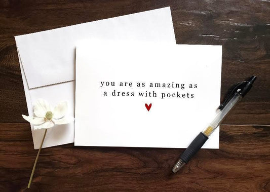 You Are Amazing Card