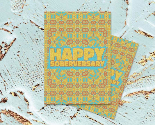 Happy Soberversary Card